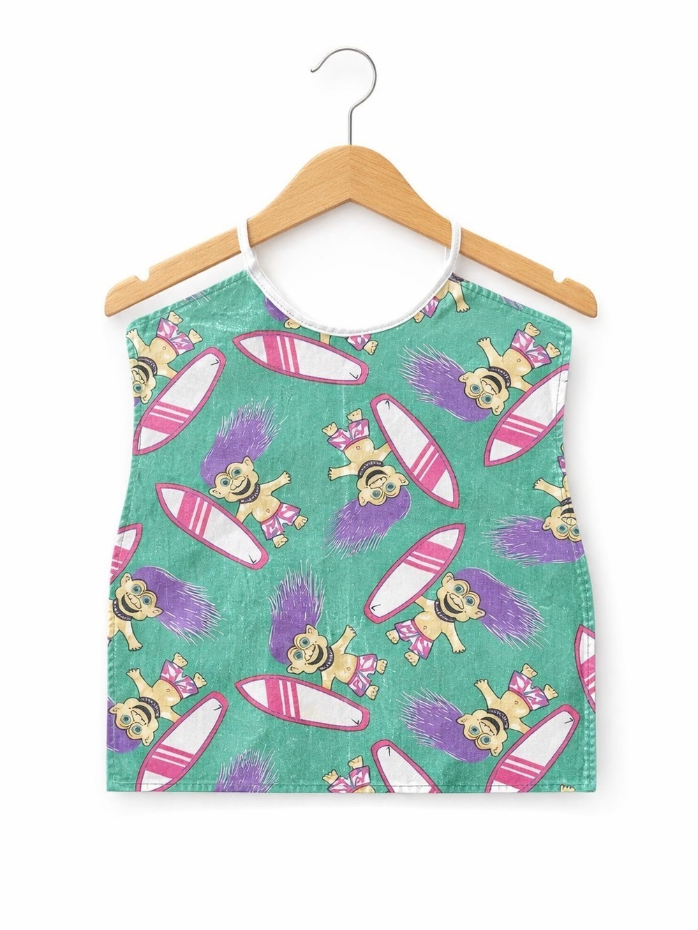 10/$15 Vintage 1980's Trolls Baby Toddler Bib